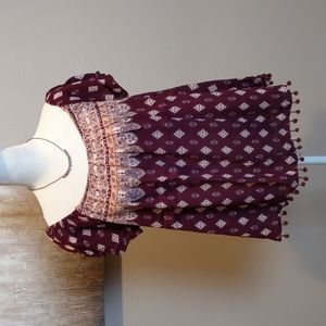 Life 4 Truth off the shoulder boho top